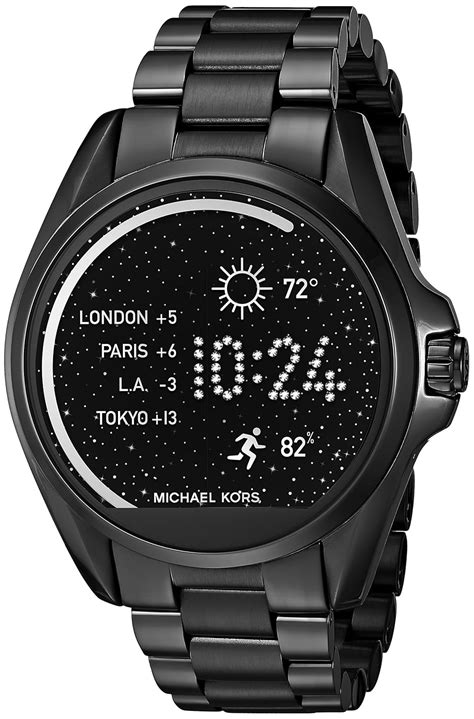 black bradshaw michael kors smartwatch|michael kors access touchscreen smartwatch.